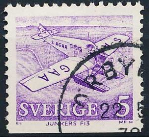 Sverige AFA 767Cn Stemplet