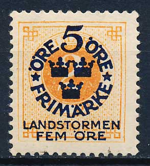 Sverige AFA 077 Postfrisk
