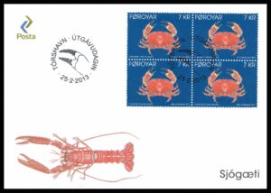 Færøerne FDC AFA 774 4 Blok