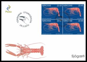Færøerne FDC AFA 776 4 Blok