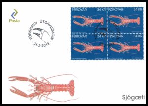 Færøerne FDC AFA 777 4 Blok