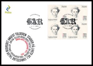 Færøerne FDC AFA 778 4 Blok
