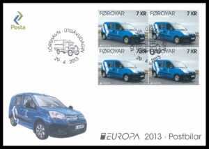 Færøerne FDC AFA 779 4 Blok