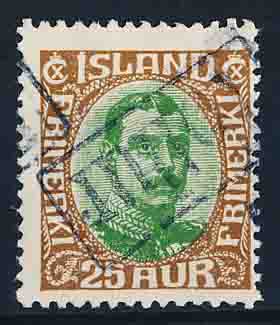 Island AFA 92 TULLER Stemplet