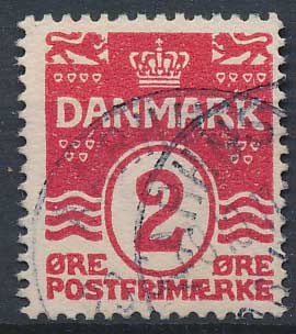 Danmark AFA 78A Stemplet