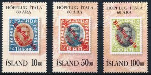 Island AFA 0780a-780c Postfrisk