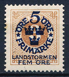 Sverige AFA 078 Ubrugt