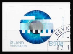 Island AFA 1479 Stemplet