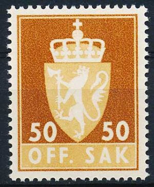 Norge Tjenestemærker AFA 079 Postfrisk