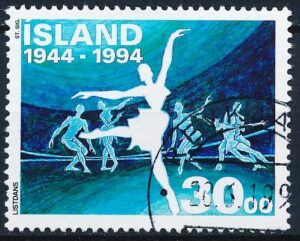 Island AFA 0796 Stemplet