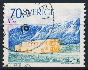 Sverige AFA 799 Stemplet