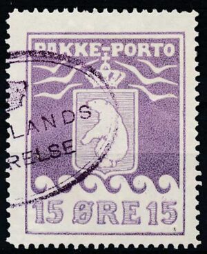 Grønland Pakkeporto AFA 08 Stemplet