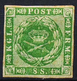 Danmark AFA 08 Ubrugt