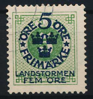 Sverige AFA 080 Stemplet