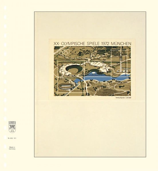 Blankoblad med lommer - Lindner 802 101 - Billede 2