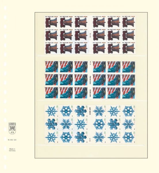 Blankoblad med lommer - Lindner 802 320 - Billede 2