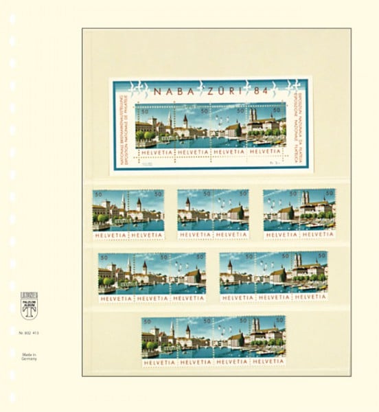 Blankoblad med lommer - Lindner 802 413 - Billede 2
