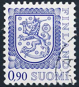 Finland AFA 804 Stemplet