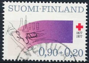Finland AFA 808 Stemplet