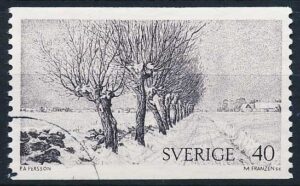 Sverige AFA 808 Stemplet