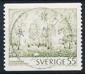 Sverige AFA 809 Stemplet