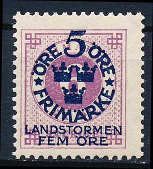 Sverige AFA 081 Postfrisk