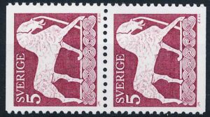 Sverige AFA 810CouF+810CnuF Postfrisk