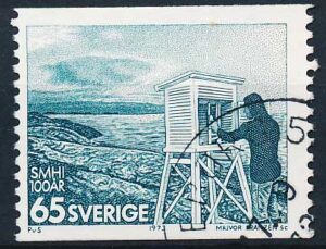 Sverige AFA 813 Stemplet