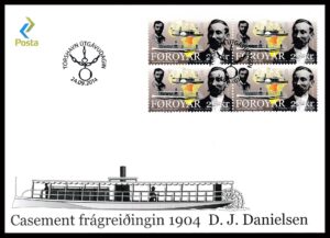 Færøerne FDC AFA 814 4 Blok