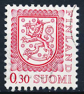 Finland AFA 814c Stemplet