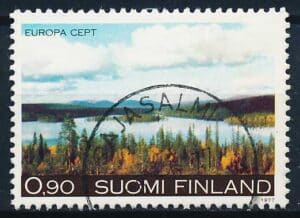 Finland AFA 815 Stemplet