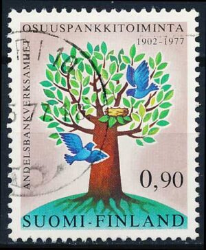 Finland AFA 816 Stemplet