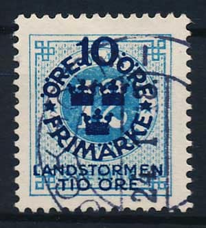 Sverige AFA 082 Stemplet
