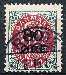 Danmark AFA 82 Stemplet