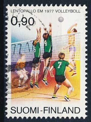 Finland AFA 821 Stemplet