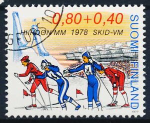 Finland AFA 822 Stemplet
