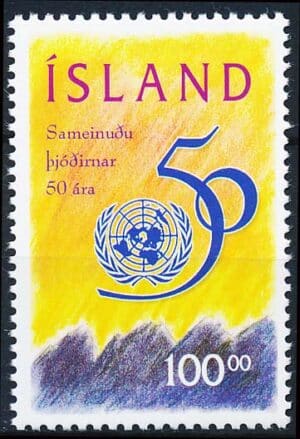 Island AFA 0822 Postfrisk