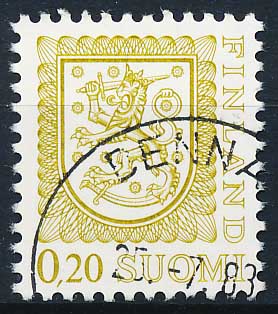 Finland AFA 825a Stemplet