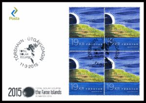 Færøerne FDC AFA 828 4 Blok