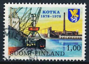 Finland AFA 829 Stemplet
