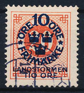 Sverige AFA 083 Stemplet