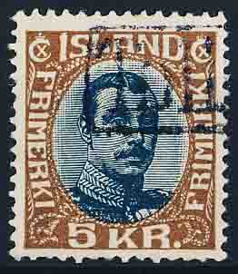 Island AFA 98 TULLER Stemplet