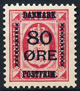Danmark AFA 83 Ubrugt