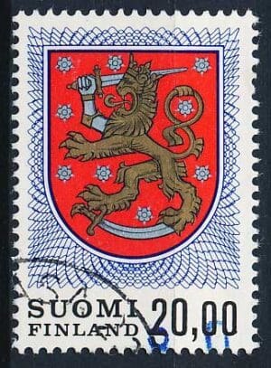 Finland AFA 830 Stemplet