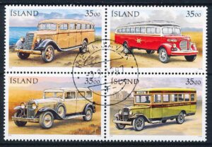 Island AFA 0831-834 4-Blok Stemplet