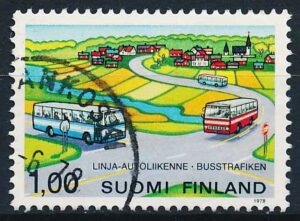 Finland AFA 834 Stemplet