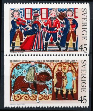 Sverige AFA 835+834 Postfrisk