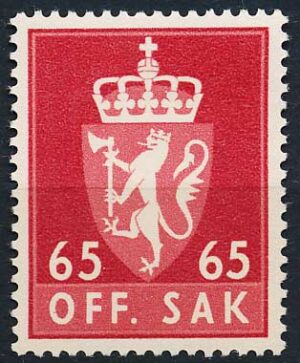 Norge Tjenestemærker AFA 083 Postfrisk