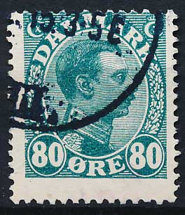 Danmark AFA 84y Stemplet