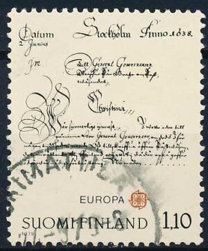 Finland AFA 848 Stemplet